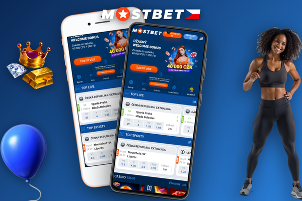Android telefon zobrazuje upozornění na novou verzi Mostbet APK ke stažení