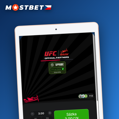 Ikona automatického opakování sázky auto-bet v Mostbet Aviator online hře