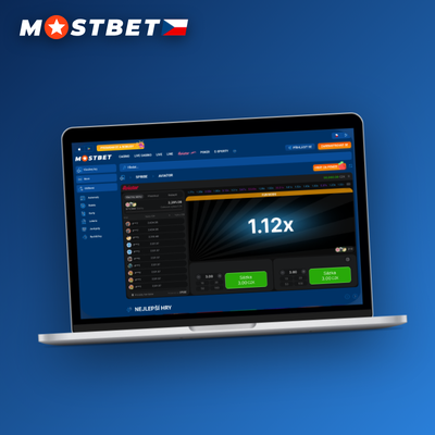 Ikona funkce auto-cashout s cílovým multiplikátorem v Mostbet Aviator hře
